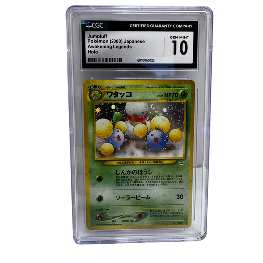 2000 Jumpluff Holo CGC 10 GEM MINT – Japanese Awakening Legends