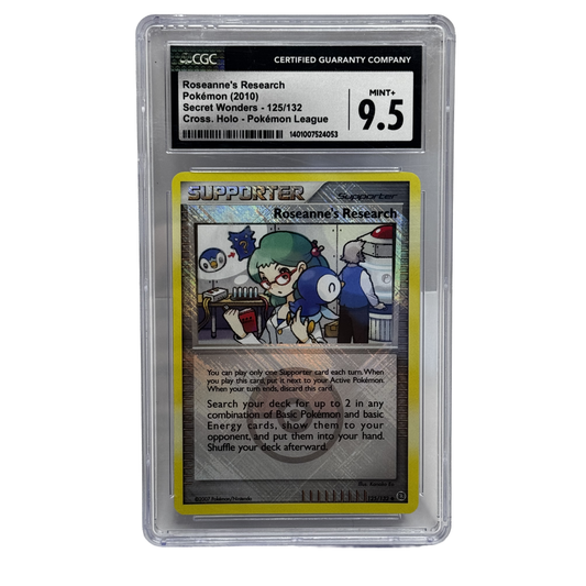 2010 Roseanne’s Research Cross Holo CGC 9.5 – Secret Wonders - Pokemon League