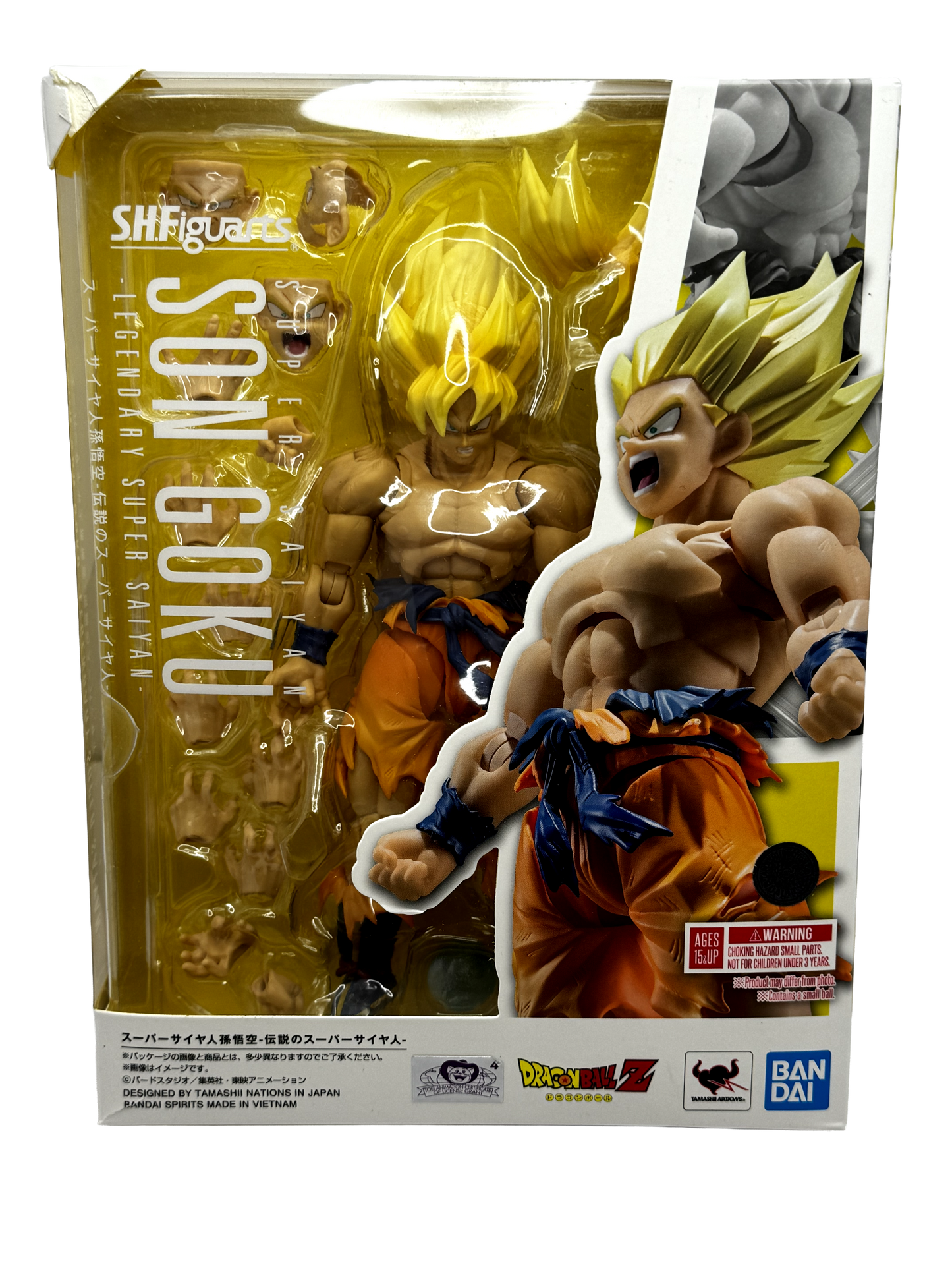 S.H. Figuarts Super Saiyan Son Goku – Legendary Super Saiyan - (OPEN)
