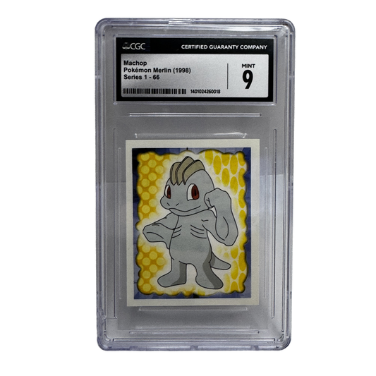 1998 Machop CGC 9  – Pokémon Merlin Series 1